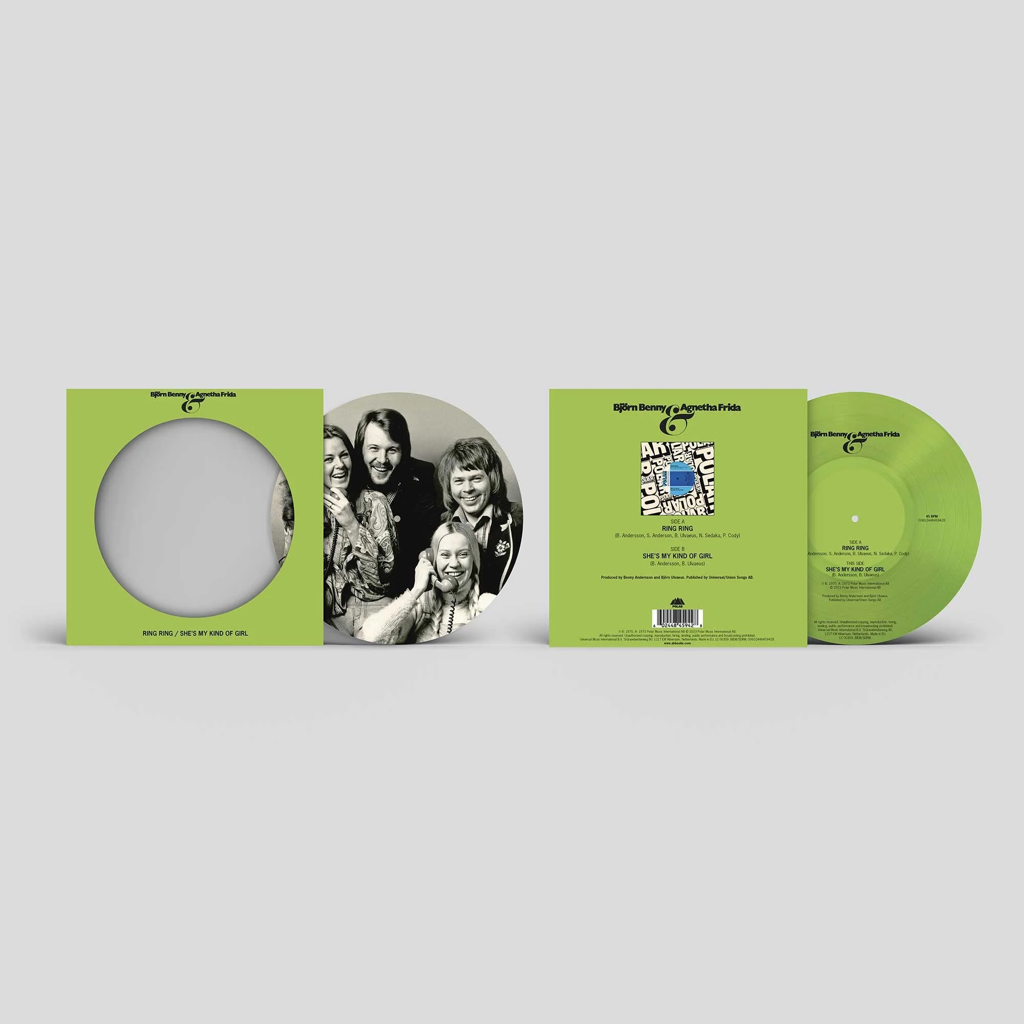 Ring Ring (English) / She's My Kind Of Girl - Image 2