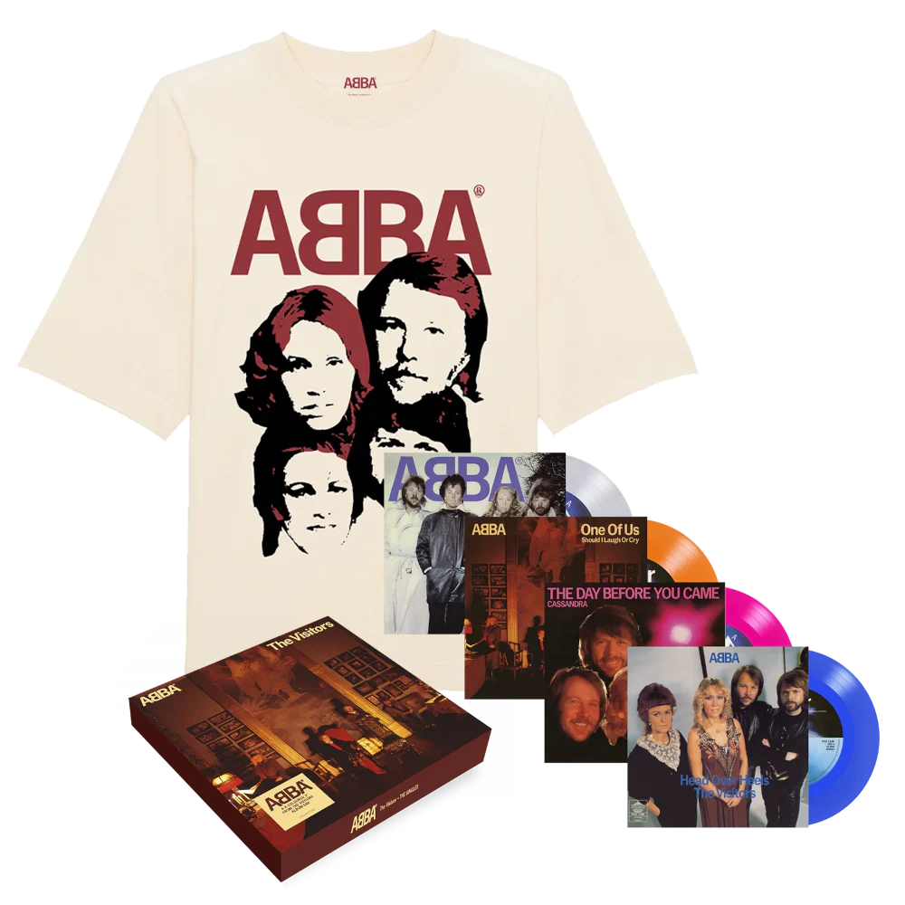 The Visitors Box + ABBA T-Shirt / L