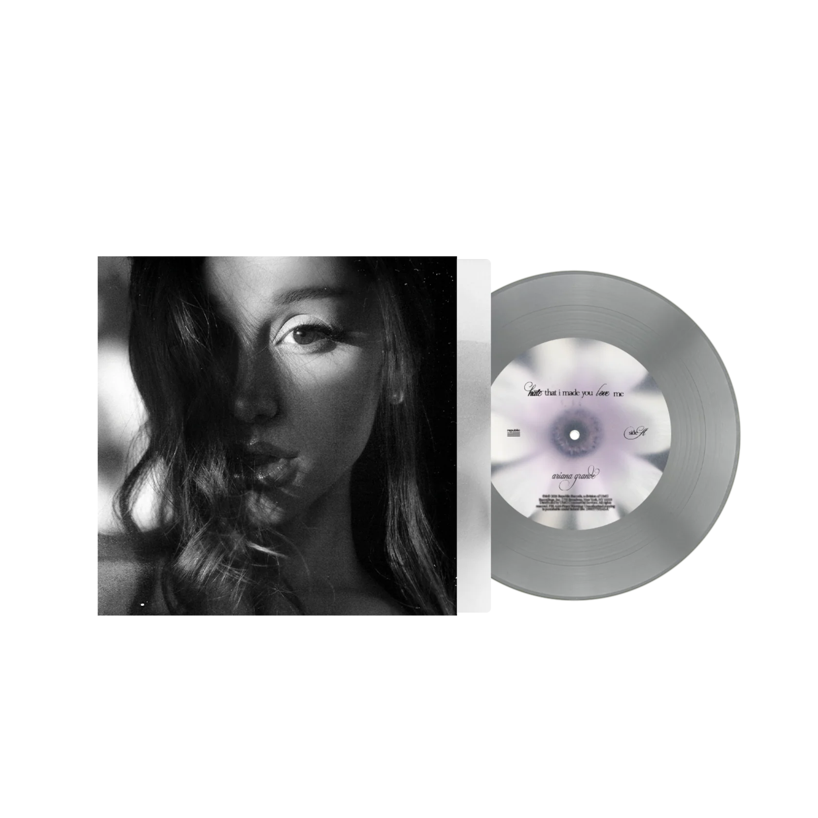hate that i made you love me - fluffy tail gray 7"