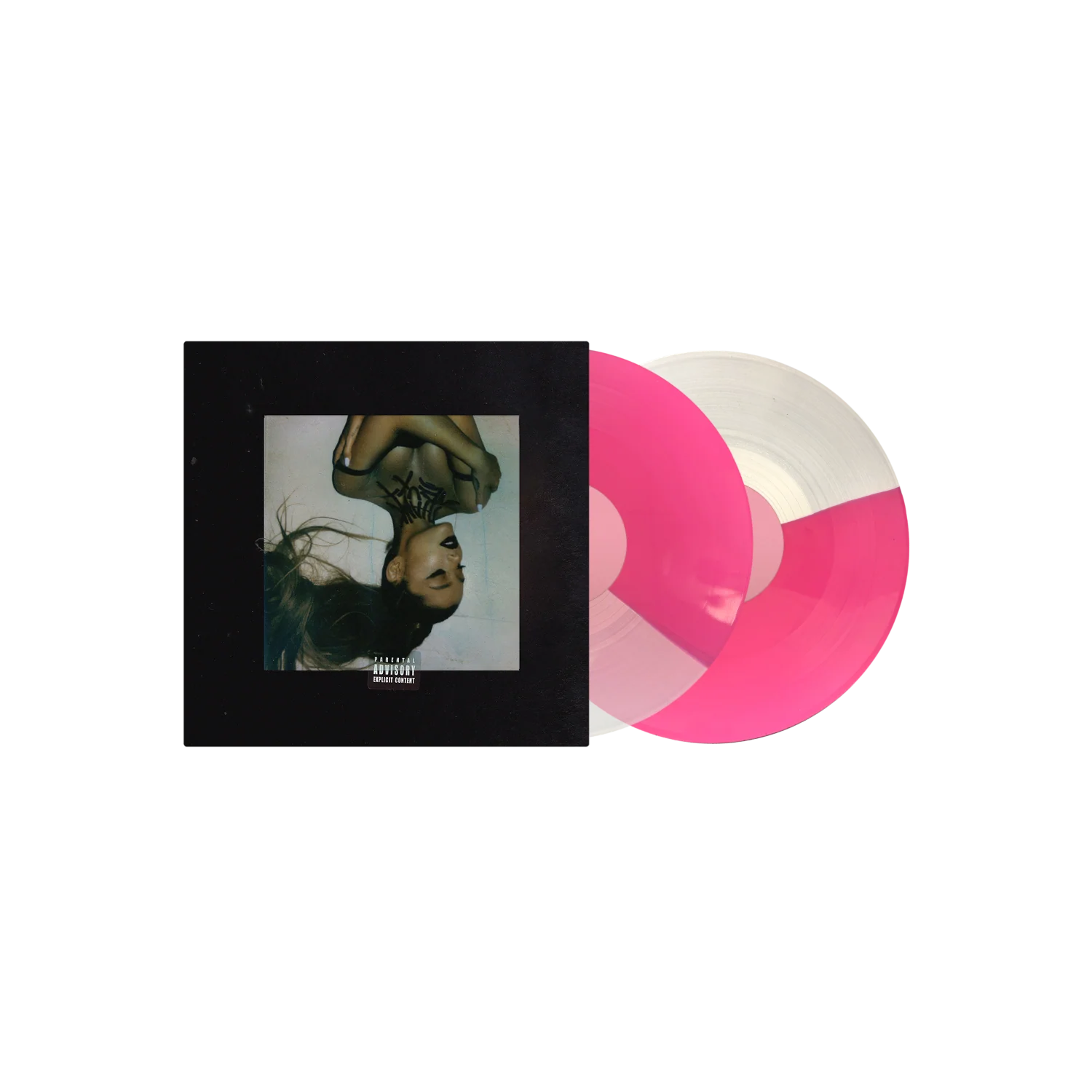 thank u, next 2lp (half clear/pink)