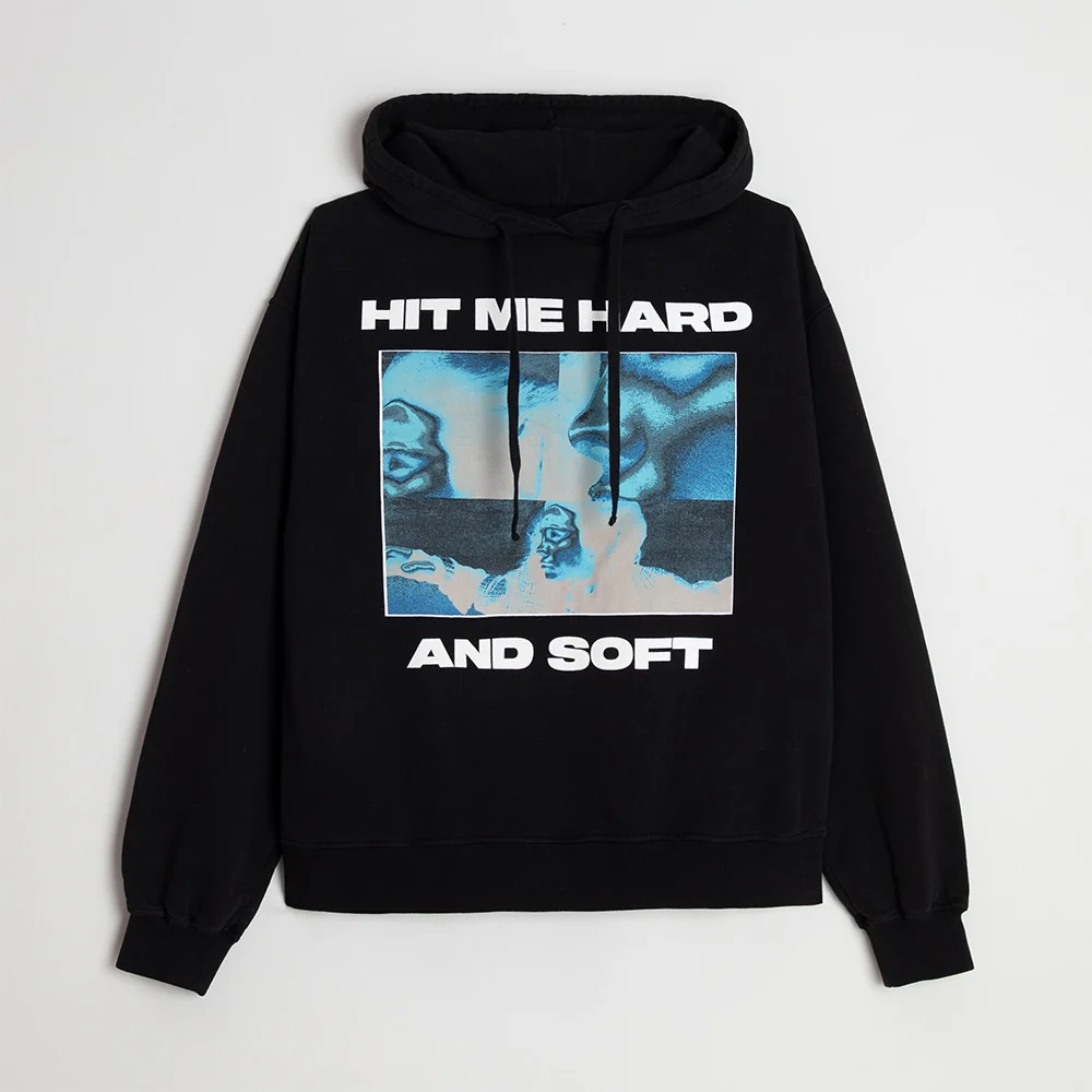 Thermal Photo Title Pullover Black