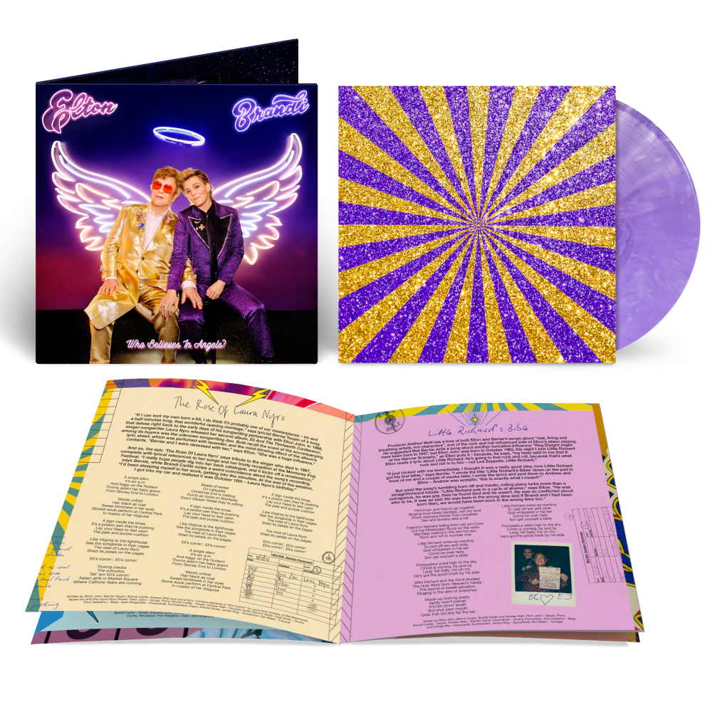 Who Believes In Angels? Store Exclusive Purple Marble Vinyl - Image 2
