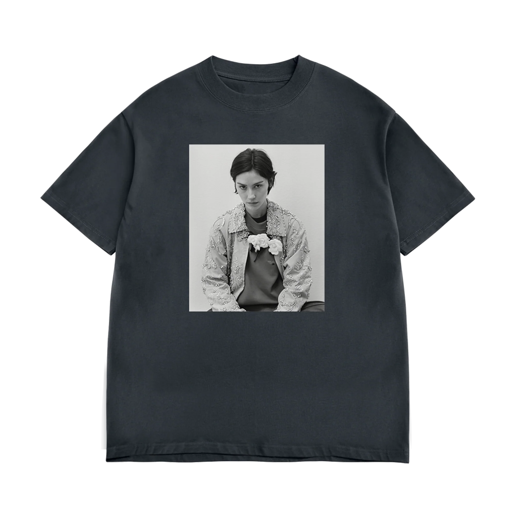 Daughter from Hell Photo G.A. Washed Black T-Shirt