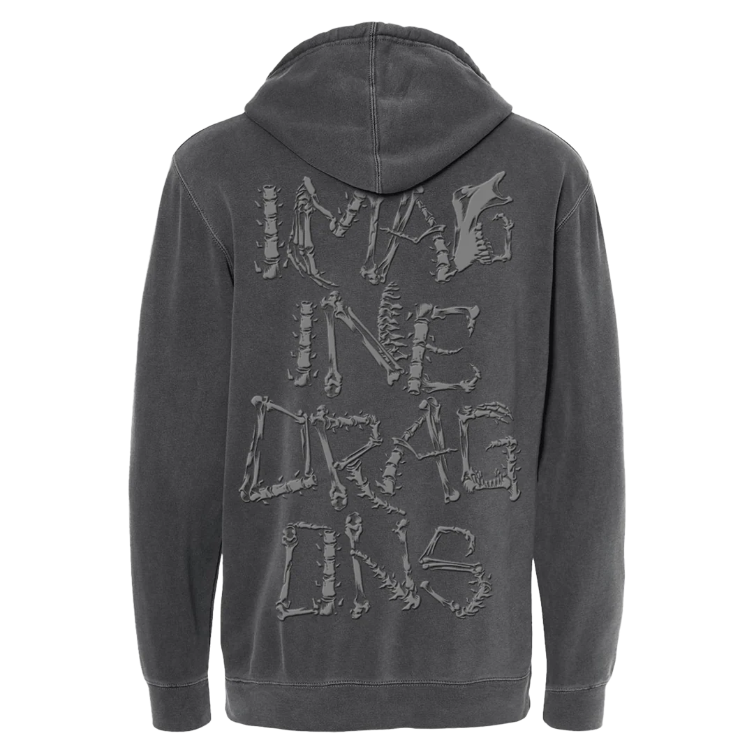 Bones Letter Hoodie - Image 2