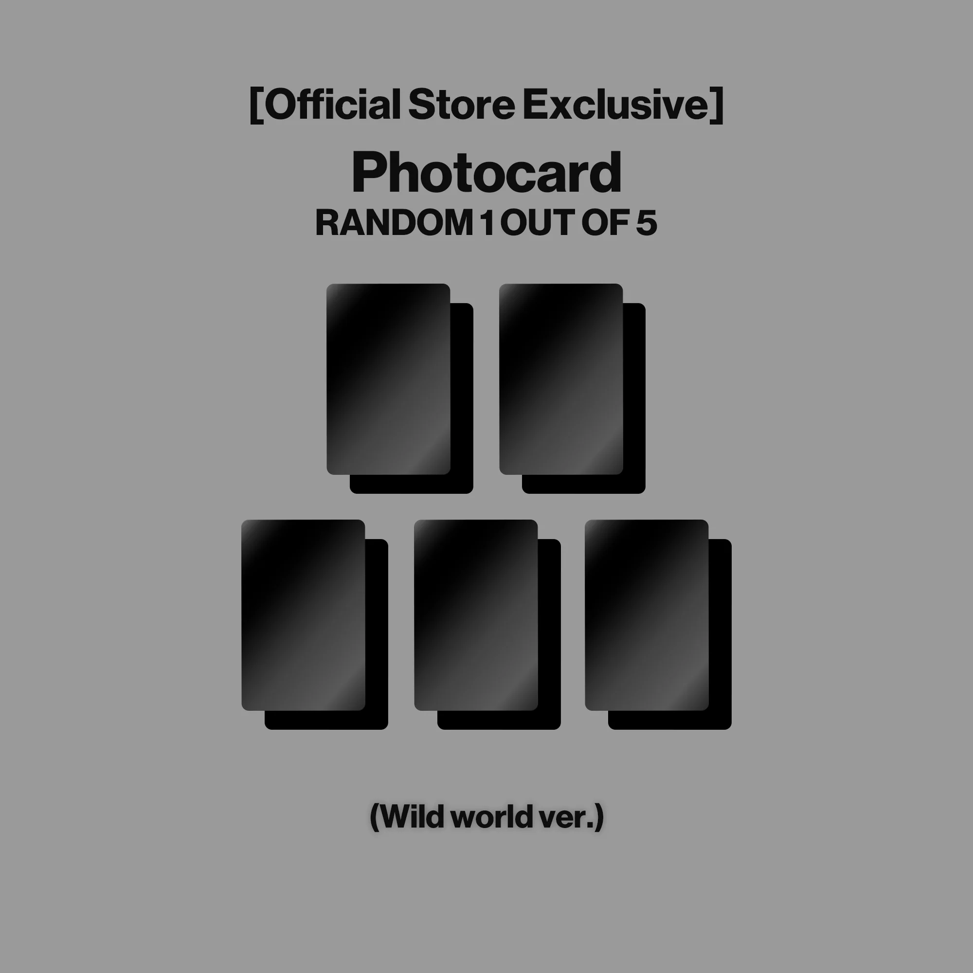 WILD - Wild world ver. - Official Store Exclusive CD - Image 2