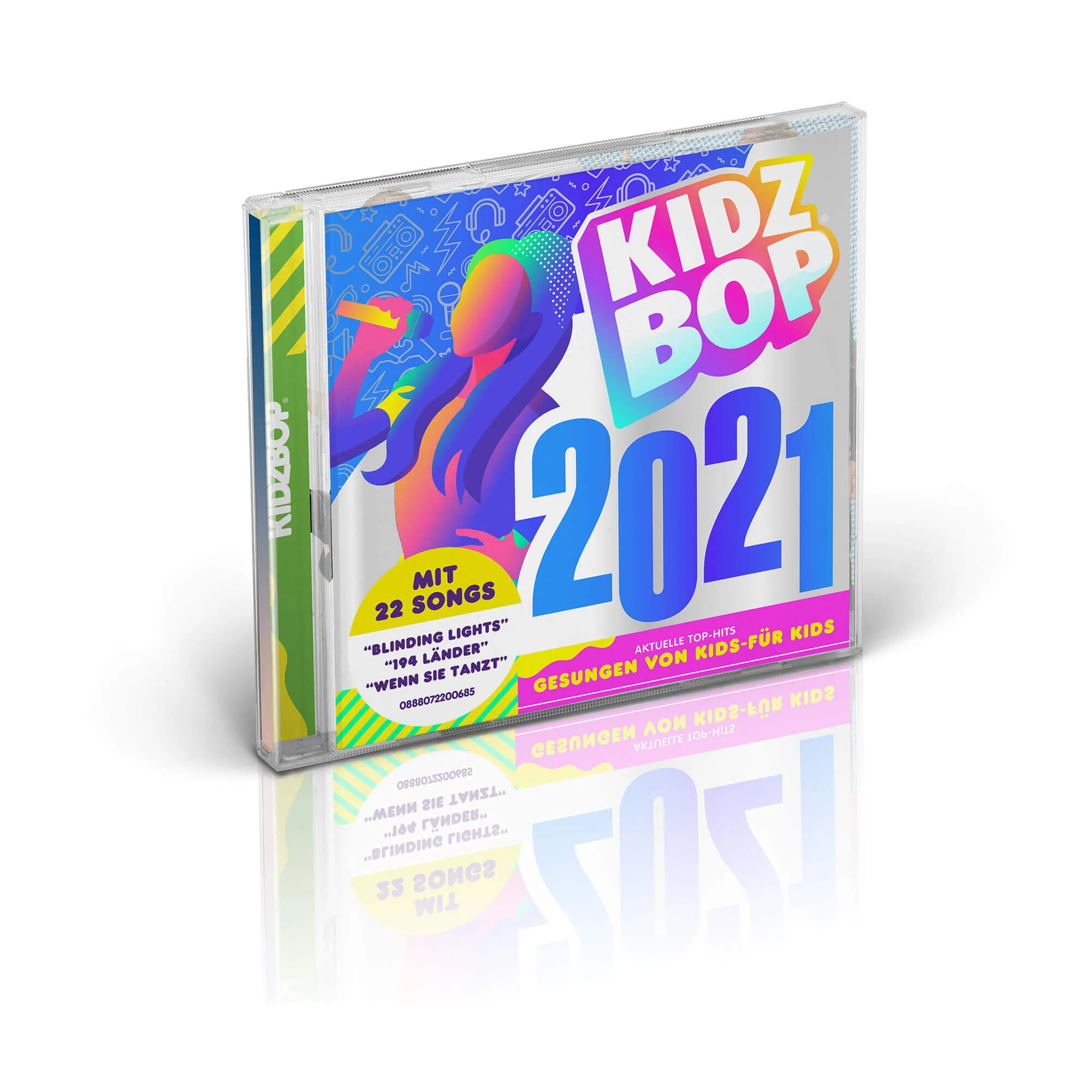 KIDZ BOP 2021 (Ltd. Bundle CD + Light Up Toy Microphone) - Image 2