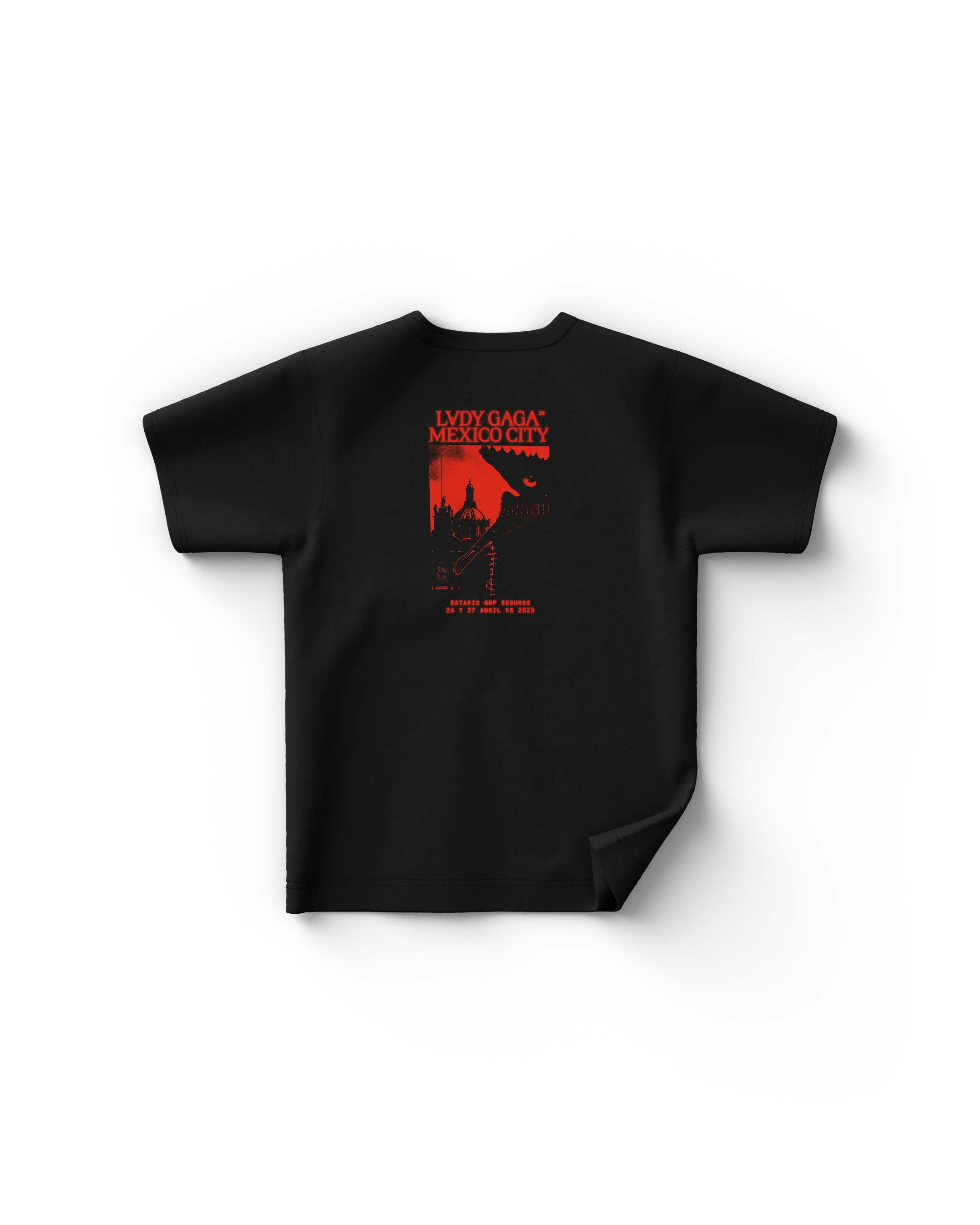 Black CDMX Contrast T-Shirt