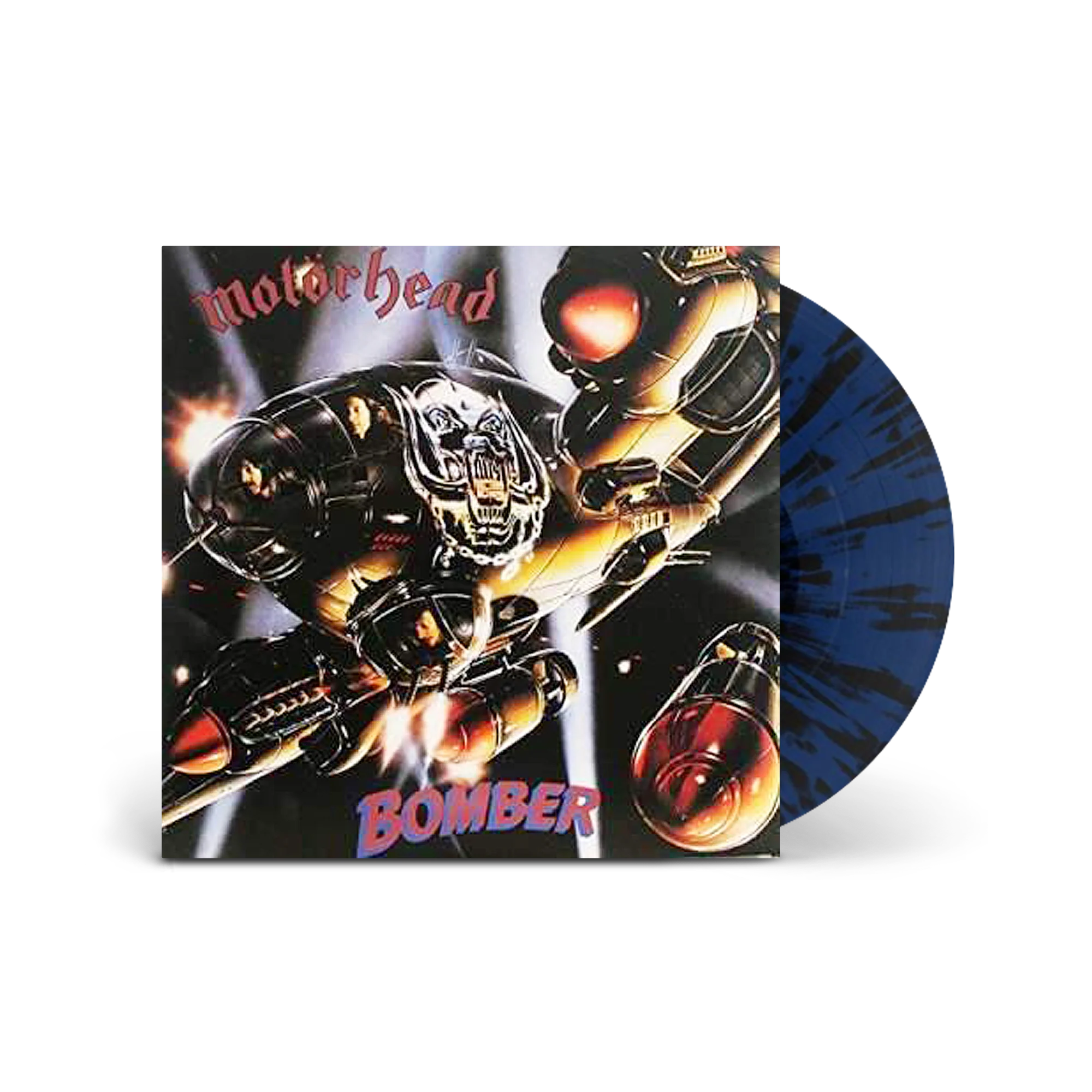 Bomber (50th Anniv. Blue & Black  Splatter LP)