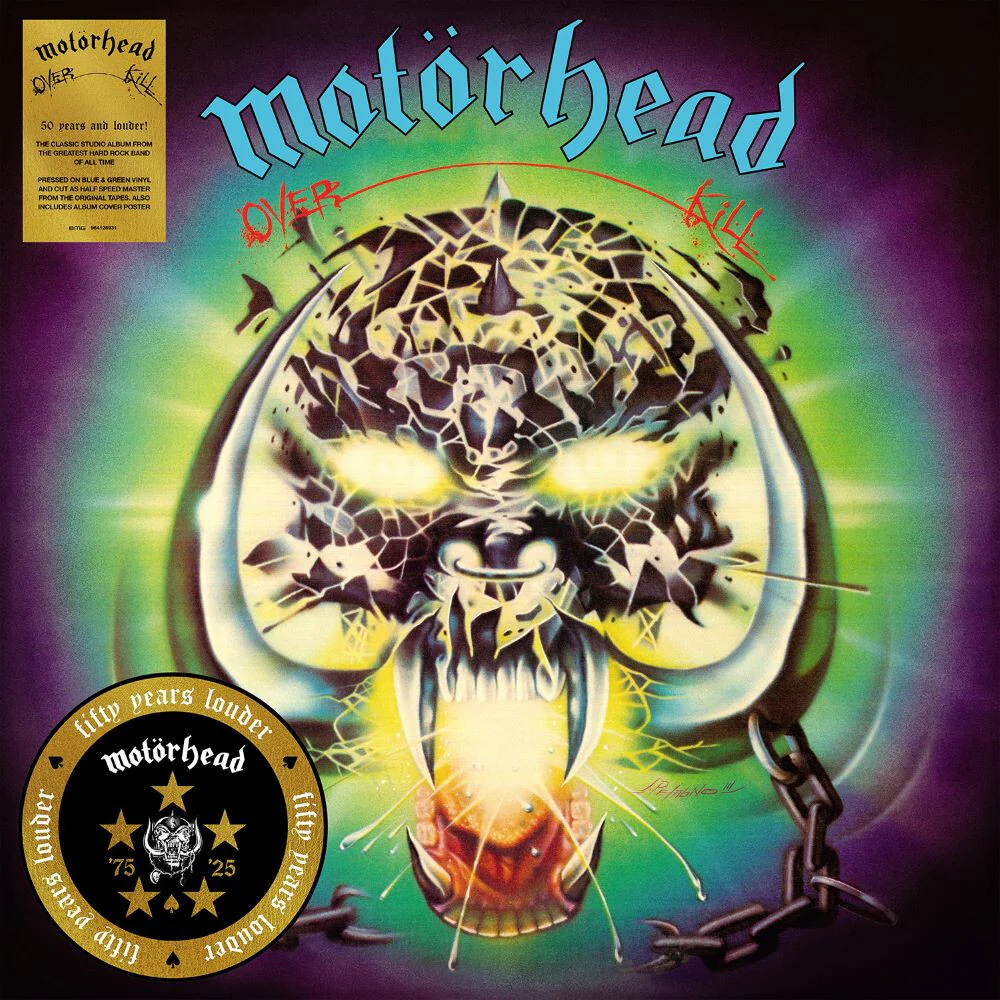 Overkill (50th Anniv.Turquoise & Blue Splatter LP) - Image 3