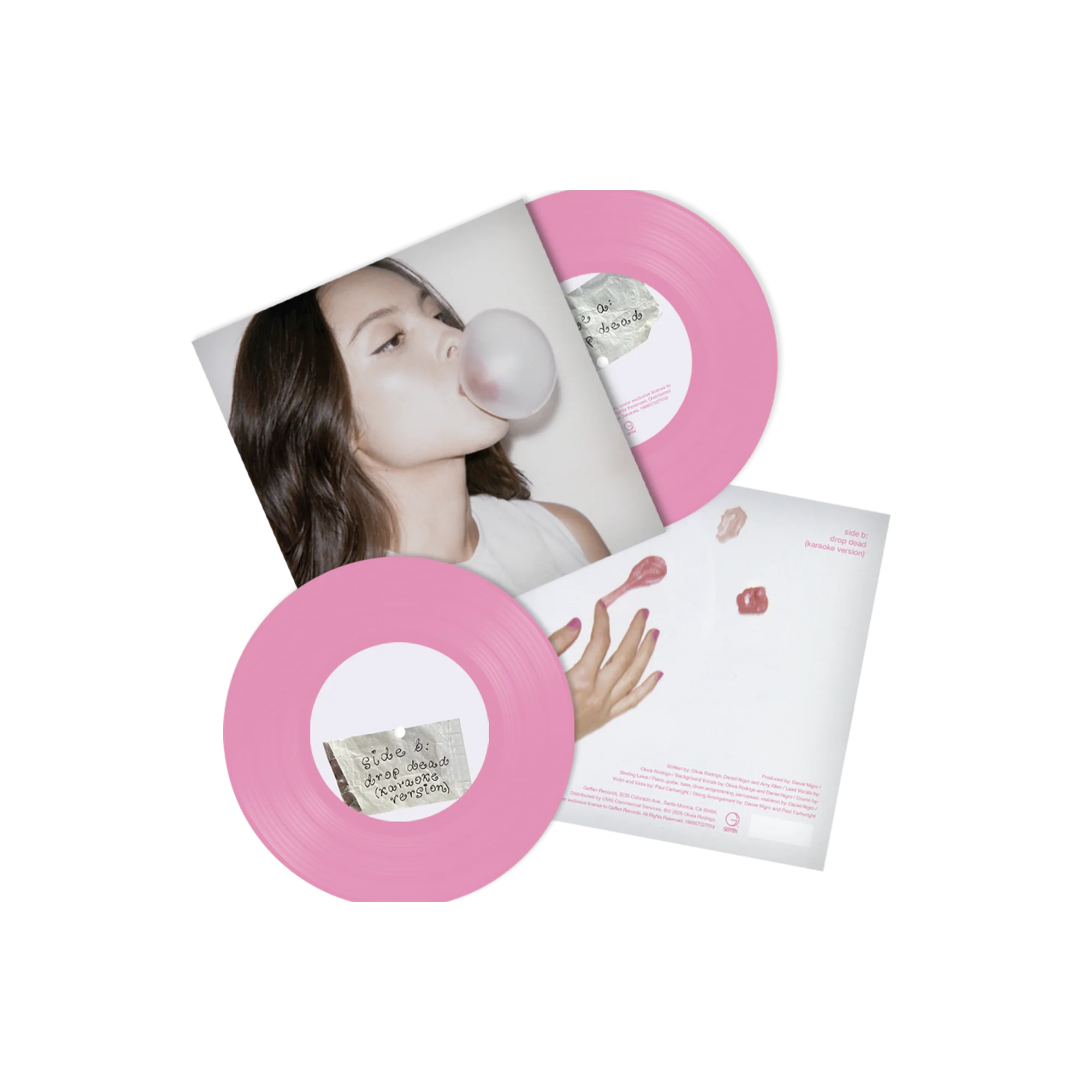 drop dead - chewing gum 7" vinyl - Image 2