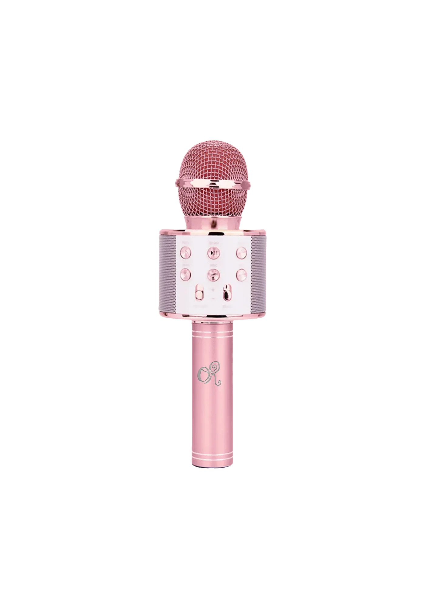 logo wireless bluetooth karaoke microphone