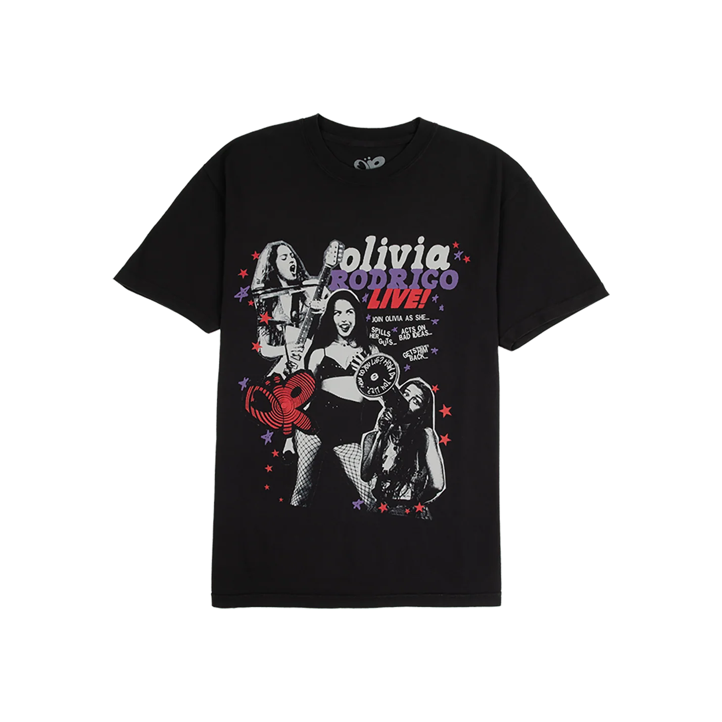 olivia rodrigo live t-shirt