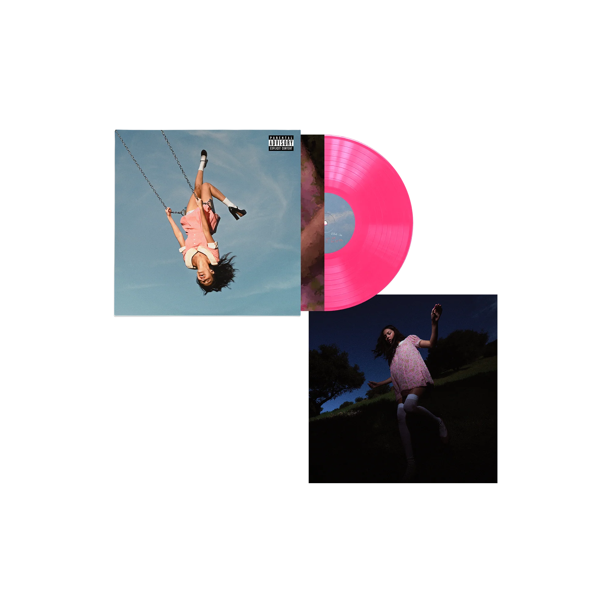 you seem pretty sad for a girl so in love - exclusive 'sticky sweet' hot pink vinyl