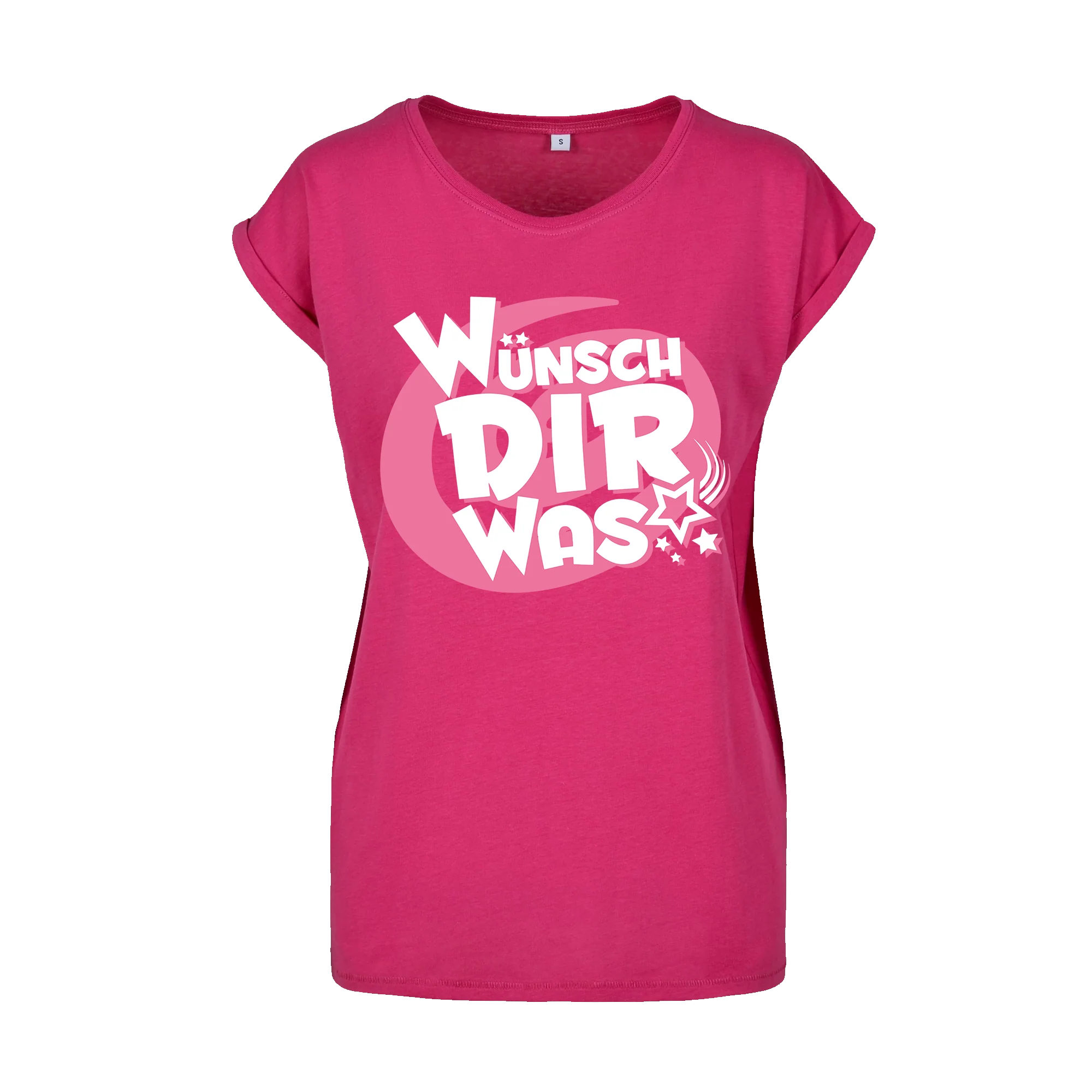 Wünsche Dir Was - Logo Shirt pink