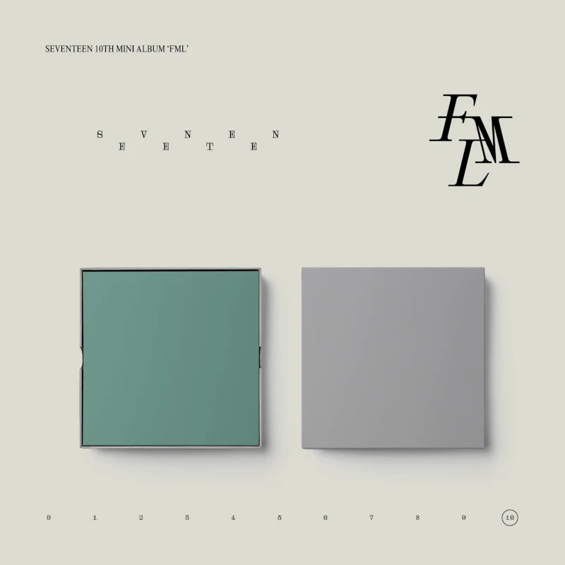 SEVENTEEN 10th Mini Album"FML"(Ver.1)