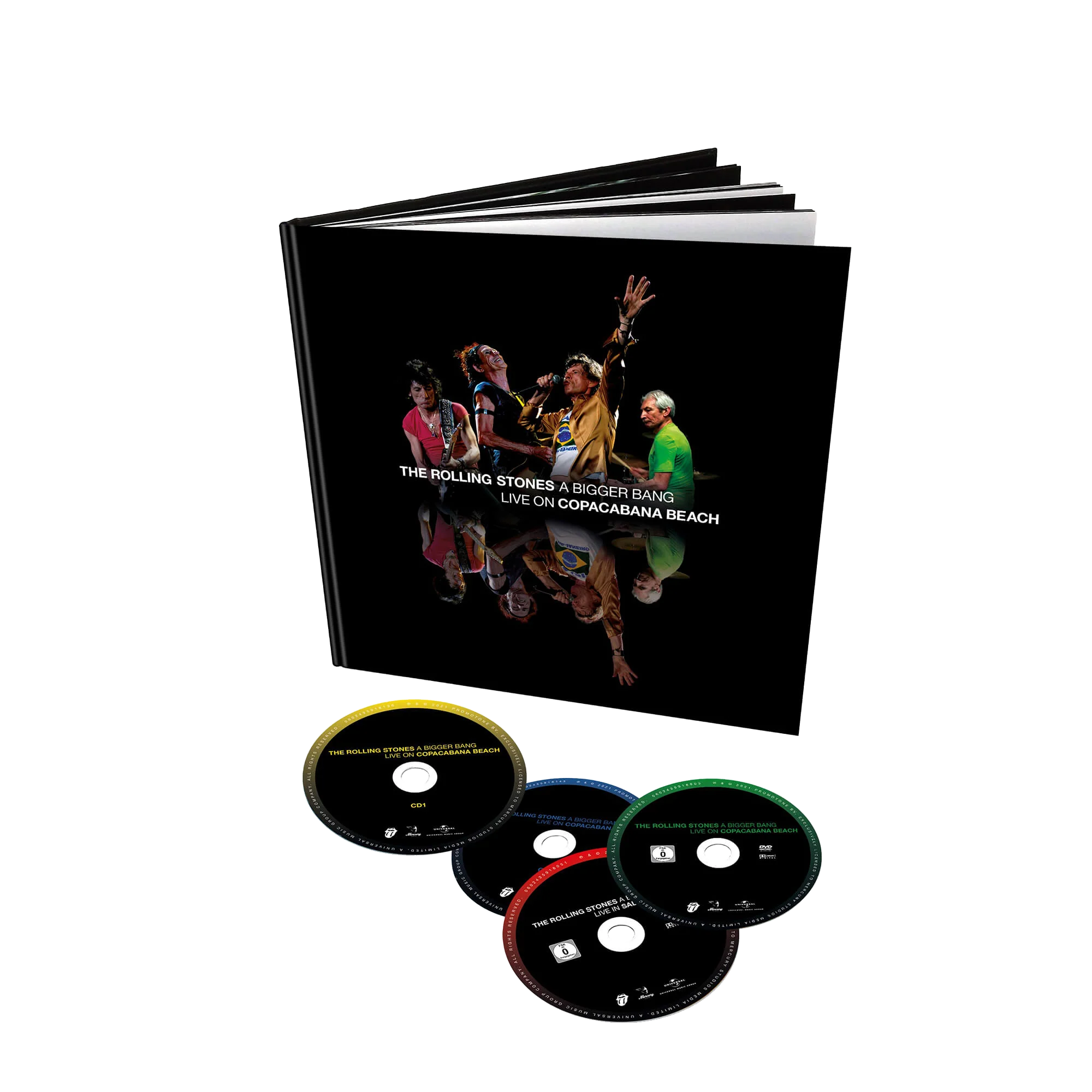 A Bigger Bang - Live On Copacabana Beach (4 Disc Set - 2DVD + 2CD Audio)