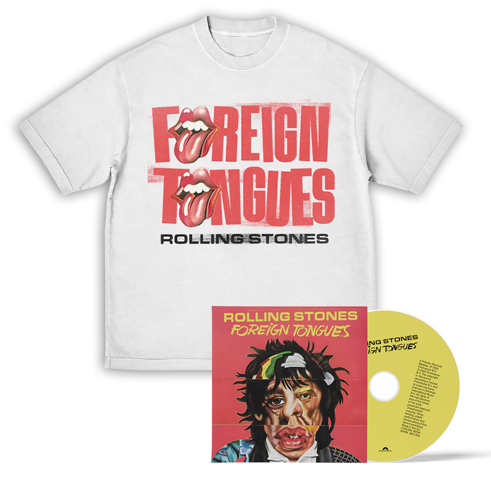 Foreign Tongues CD + Foreign Tongues Tongue T-Shirt