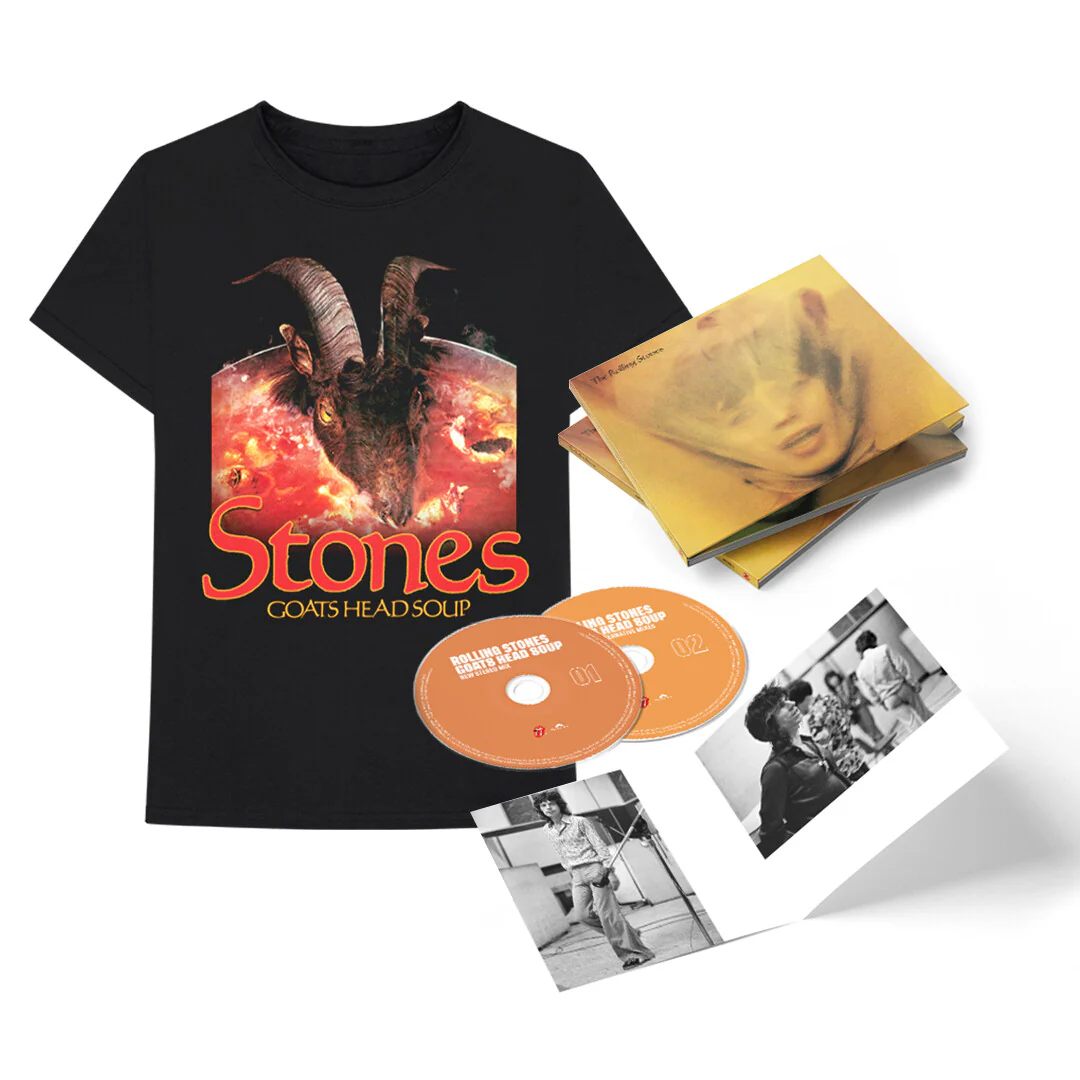 Goats Head Soup (2020 Deluxe CD + "Goat Head" T-Shirt)
