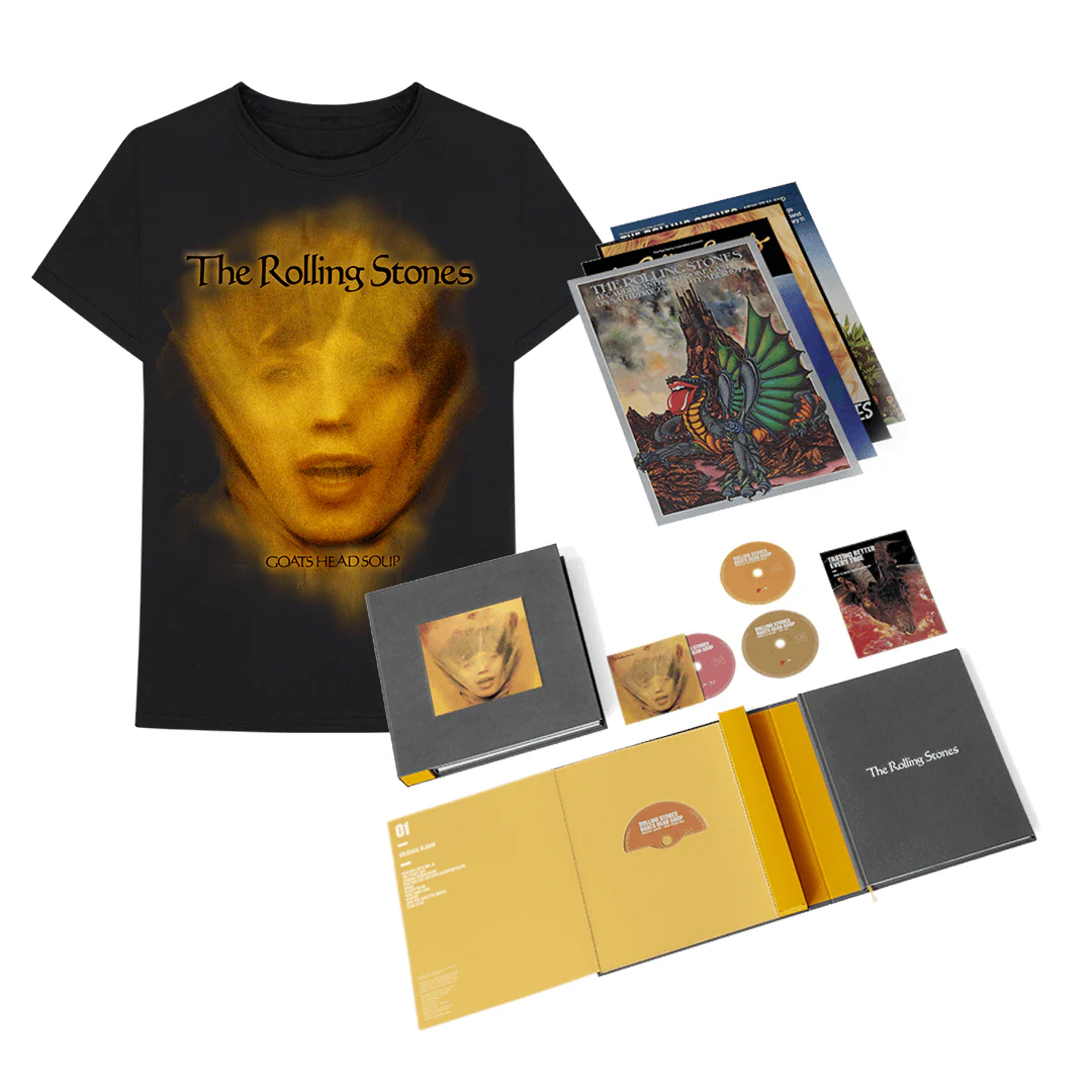 Goats Head Soup (2020 Super Deluxe Box Set + Goats Head Soup T-Shirt)