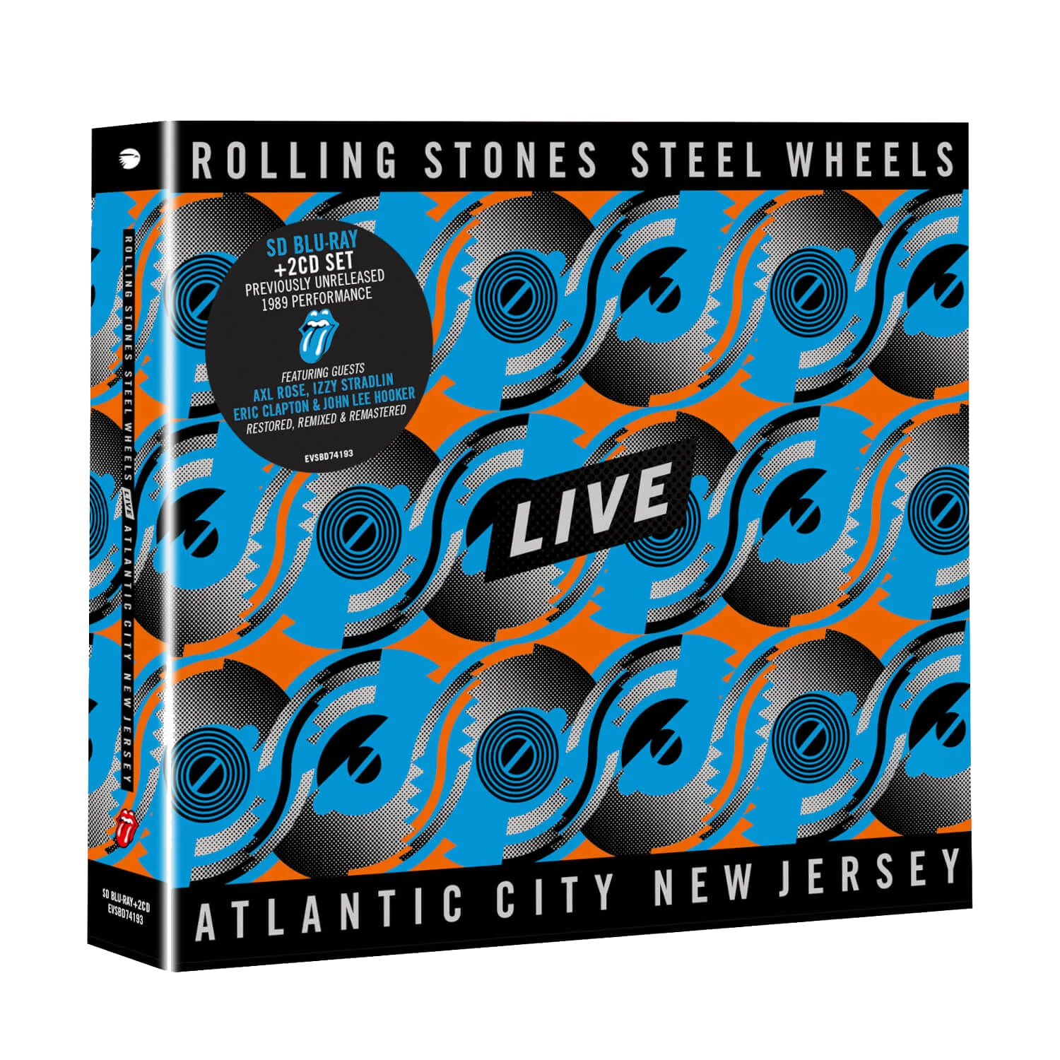 Steel Wheels Live (BD50 SD blu-ray + 2CD)