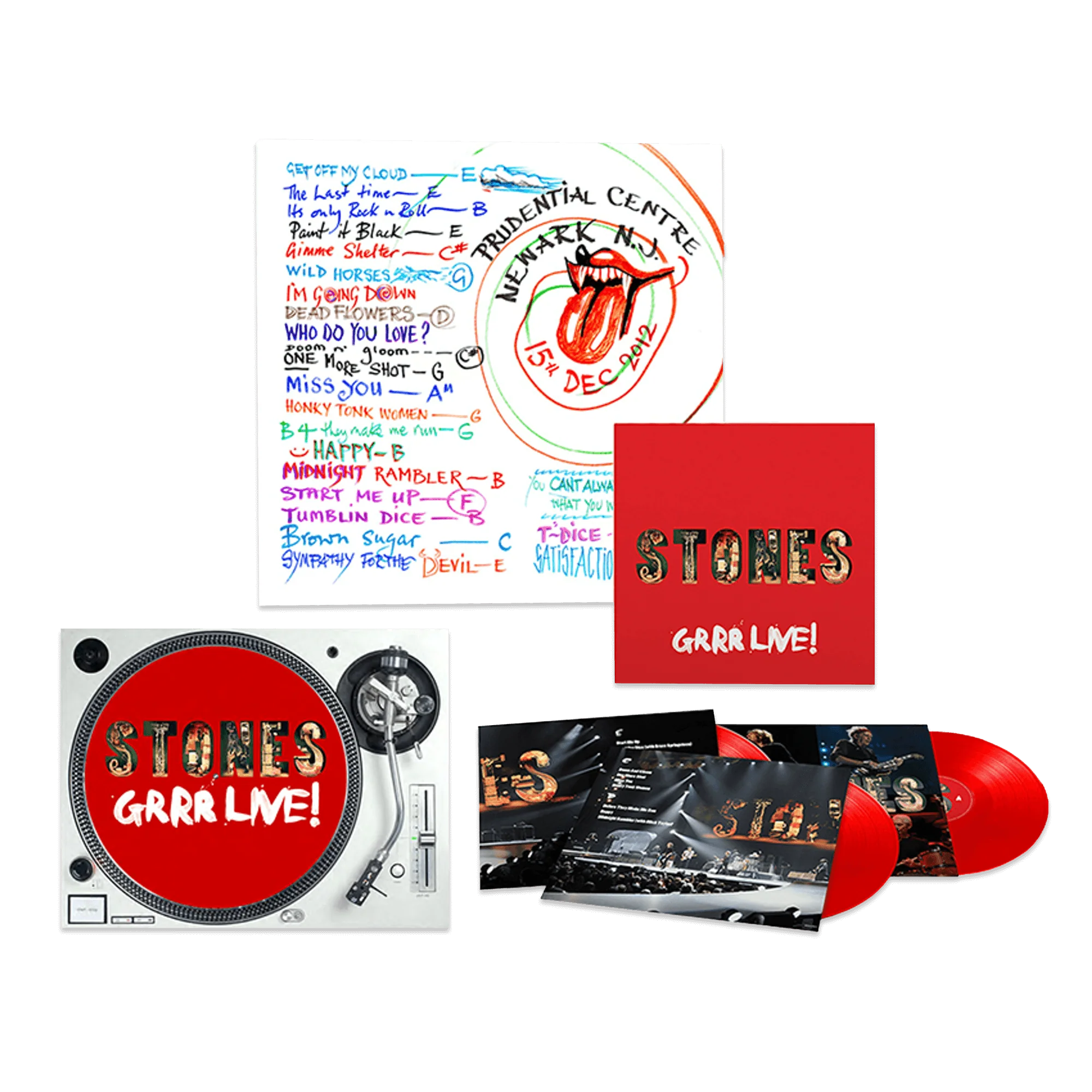 The Rolling Stones: GRRR Live!