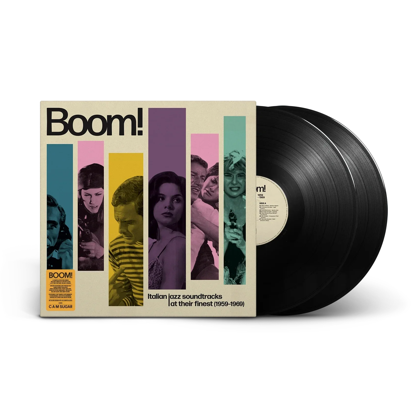 Boom! Italian Jazz Soundtracks At Their Finest (1959-1969) - Image 3