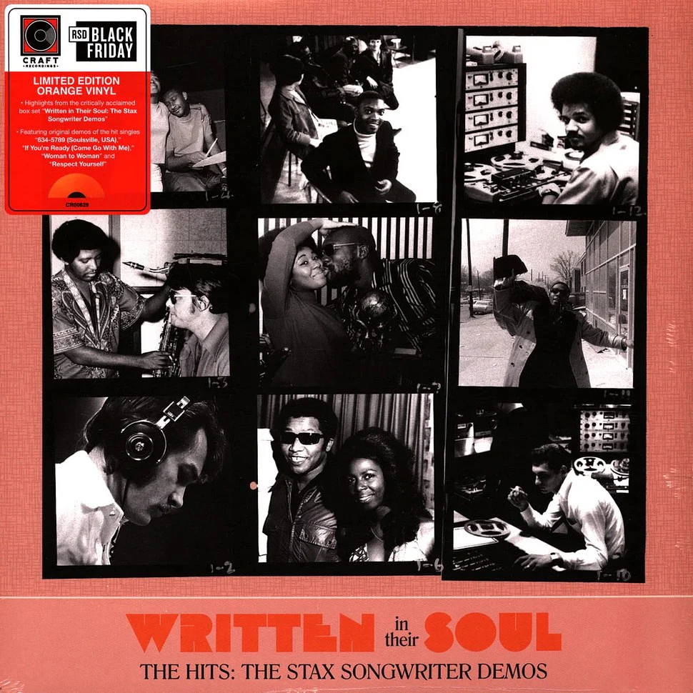 Written In Their Soul The Hits: The Stax Songwriter Demos (Ltd. Edition)