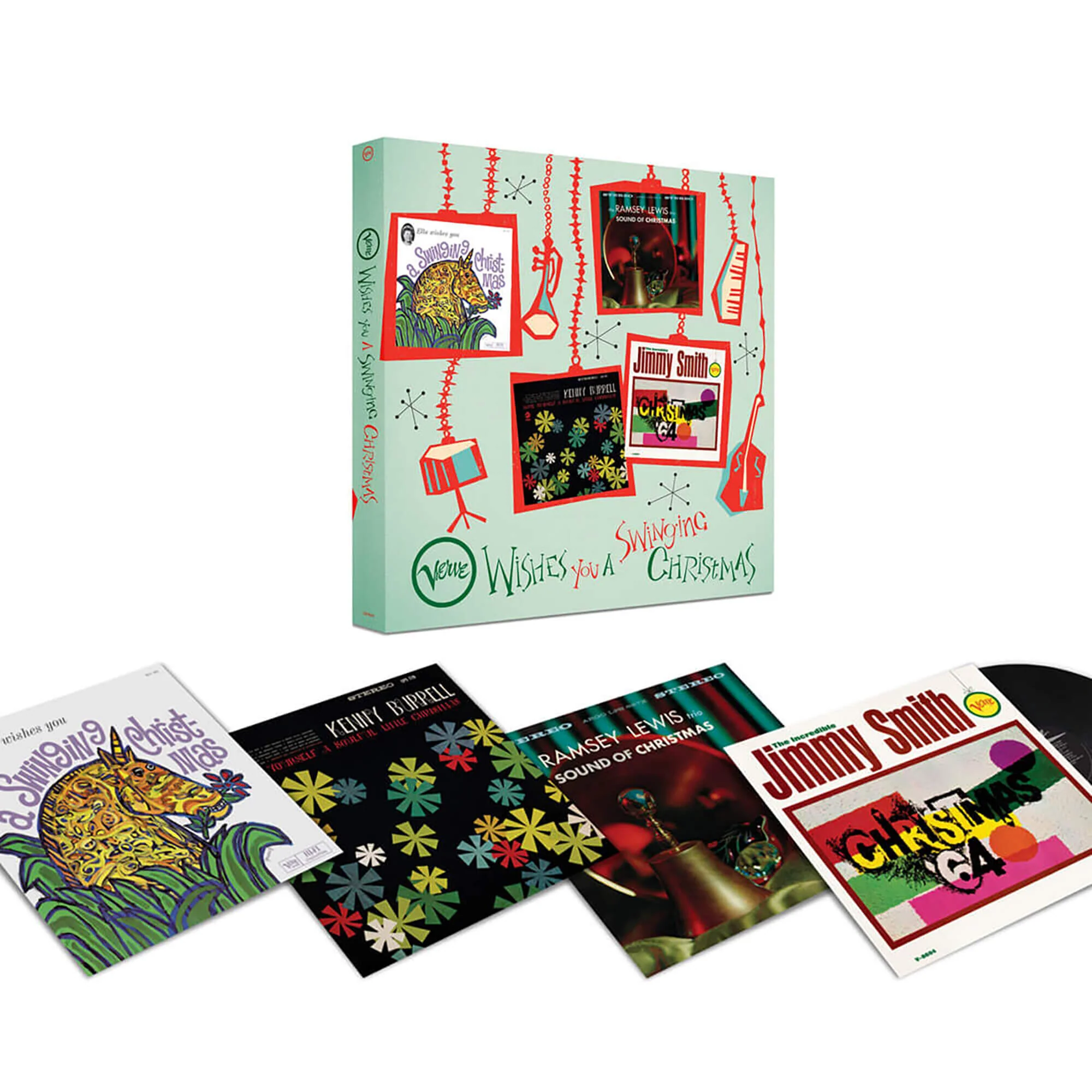 Verve Wishes You A Swinging Christmas! (4LP Boxset)