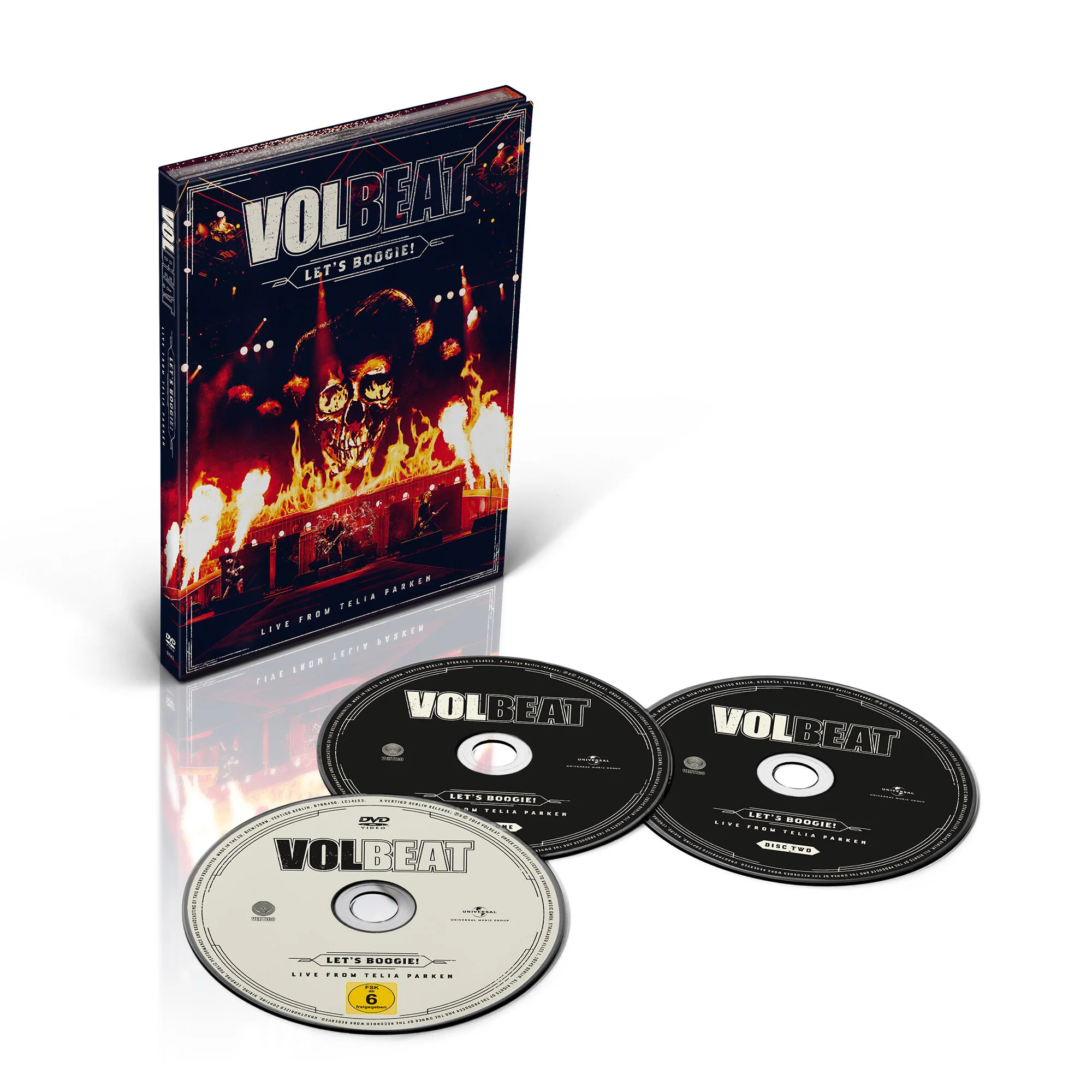 Let's Boogie! Live from Telia Parken (2CD + DVD)